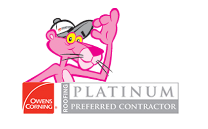 Owens Corning Platinum Preferred Contractor Logo