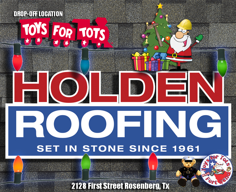 Holden Roofing Charity: Toys for Tots 2013